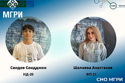 Активисты Студенческого научного общества МГРИ прошли в финал студенческой олимпиады «Газпром»   