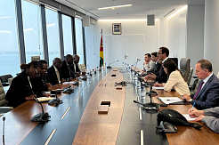 Россия-Мозамбик. Рабочая встреча с Министром минеральных ресурсов и энергетики Мозамбика Карлушем Закариашем 