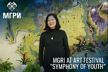 MGRI graduate student from China becomes laureate of the Russian-Chinese Student Art Festival "Symphony of Youth"