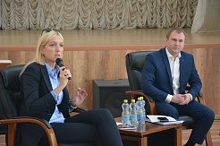 Проректор Анастасия Машкова провела встречу с коллективом СОФ МГРИ