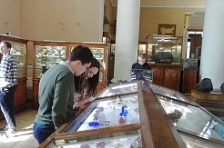 Студенты посетили Минералогический музей имени А. Е. Ферсмана